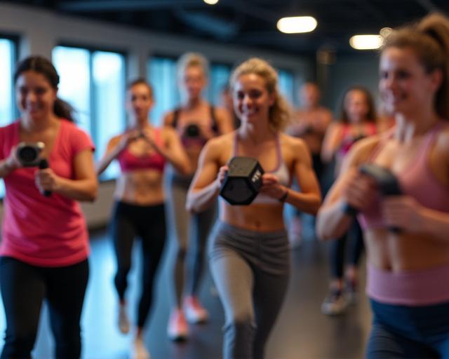 Gruppenfitness HIIT Kurs